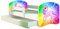 Kinderbett Jugendbett mit einer Schublade und Matratze Weiß ACMA II 140 160 180 40 Design (180x80 cm + Bettkasten, 18 Pony Regenbogen)