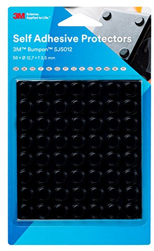 3 M SJ5012S BL Bumpon Elastic Buffers Mini Pack