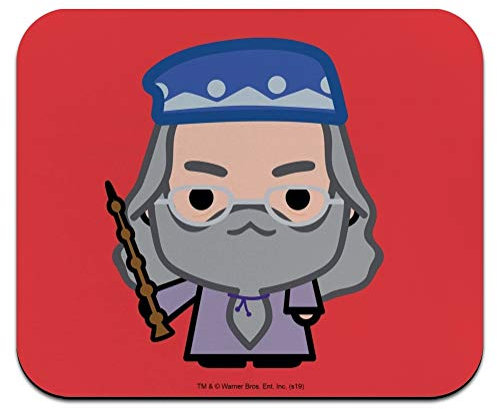 Tapis de souris fin Harry Potter Dumblesore mignon Chibi profil bas