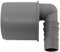 Schlauchwinkel 90° Übergang HT Rohr auf Schlauch 3/4 Zoll (innen 18-21mm) Airfit | DN 40 + DN 50 WUNSCHGRÖSSE einfach auswählen