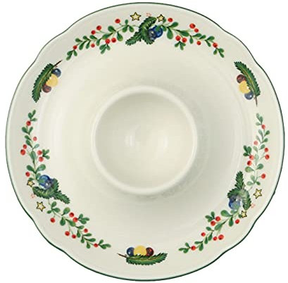 2 x egg cups with tray – Seltmann Weiden Marieluise Christmas