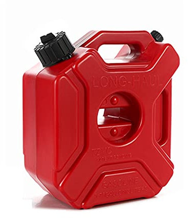 CGF- Réservoirs de Carburant Bidon 3L，5L avec Bec verseur Flexible - Idéal pour Le Stockage de Carburant Diesel avec Approbation Un Certifié, Rouge