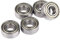 Anawakia 20 Stück Kugellager 3 mm x 7 mm x 3 mm Doppelt Geschirmte Tiefe Rillenlager Kohlenstoffstahl 683ZZ
