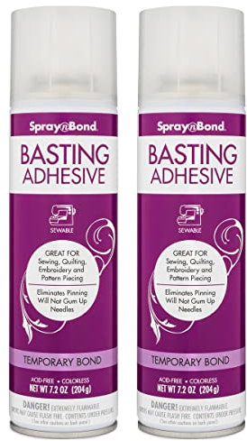 SpraynBond Quilt Basting Adhesive Spray, 7.2 Oz - 2 Pack