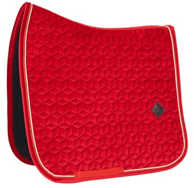 Kentucky Satteldecke - Rotes Samt - Satteldecke Dressur