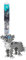 Plus-Plus 9604274 Kreativ-Bausteine Tube, Wolf, Geniales Konstruktionsspielzeug, 100 Teile