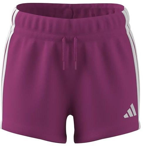 adidas Fille Essentials Shorts, Semi Lucid Fuchsia/White, 7-8 Years