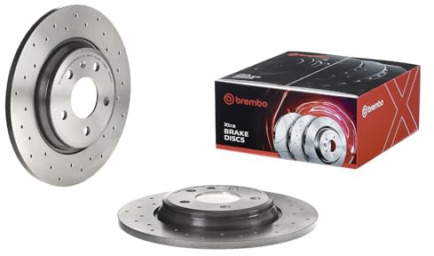 Set 2x Bremsscheibe Hinten Kompatibel mit Audi A4 Allroad B9 Kombi Limo A5 Coupe Cabrio A6 C8 A7 Sportback Q5 2015-> von Autoteile Gocht