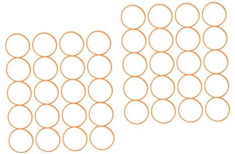 Vaguelly 40 Pièces Bracelet En Silicone Bracelet De Fête Bracelets En Silicone Bracelets De Basket-Ball