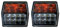 MelTruck® 2x LED Positionsleuchte mit Blinker Frontlicht 12V für Anhänger LKW PKW Traktor