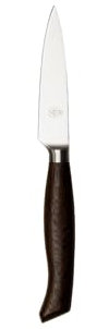 WEITZ Spickmesser 9 cm – Scharfes Garniermesser & Gemüsemesser aus rostfreiem Edelstahl – Ergonomischer Griff aus Räuchereiche – Solinger Qualität – Made in Germany