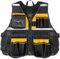 Muteitt Gilet À Outils De Sécurité Réfléchissant, Gilet À Outils Multifonctionnel, Gilet À Fermeture Éclair Haute Visibilité, Organisateur D'outils Réglable, Gilet À Outils Fonctionnel