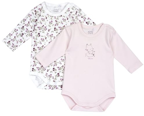 Chicco, Body Neonato e Neonata a Manica Lunga, in Morbido Cotone, con Comoda Apertura sulla Spalla e a Patello, Abbigliamento Bambino e Bambina 0-24 Mesi, Idee Regalo Nascita, Designed in Italy