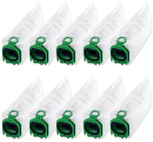 10 Stück Staubsaugerbeutel für Vorwerk Kobold VB100 VB 100 FP100 FP 100 Kompatibel mit Vorwerk VB100 Akku-Staubsauger Ersatz FP100 Filtertüten Zubehör Staubbeutel für VB100 Akku-Staubsauger