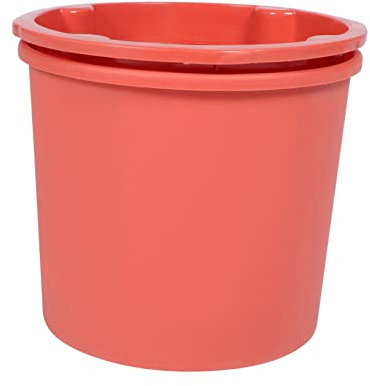 HEMOTON Secchio per piantare Patate Crescente di Grandi Dimensioni Rettangolare contenitori per la Coltivazione delle Patate contenitori per Patate per la Coltivazione plastica Rosso