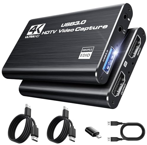 Video Capture Card, avedio links USB C/A HDMI Capture Card