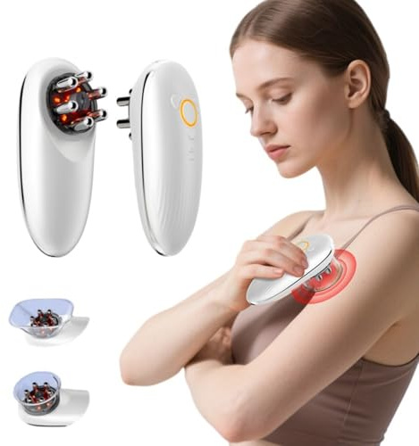 Micmetago Schröpfgerät Elektrisch Anti Cellulite Massagegerät, präzise Vakuumtechnik mit einstellbarer Ansaugleistung, ergonomisches Design, für gezielte Gewebestimulation an Beinen und Bauch