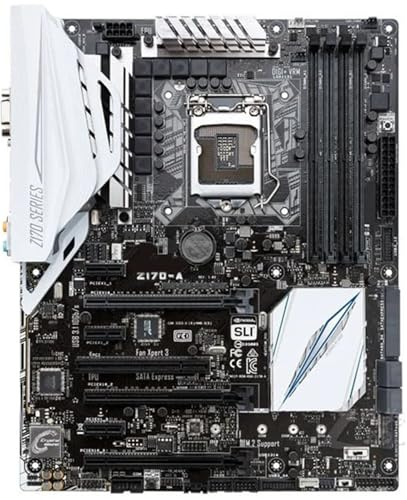 Placa Base Fit For ASUS Z170-A Placa Base de Escritorio Z170 Zócalo LGA 1151 I7 I5 I3 DDR4 64G SATA3 USB3.0 ATX