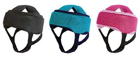 HeadProtex Soft Shell Helmet offering protection for those at risk from minor head injury - Supplied to UK Hospitals - Black, Size 48 (Head Circ: 47-48cm)