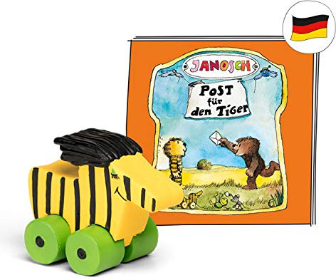 tonies Hörfiguren für Toniebox, Janosch – Post für den Tiger, Hörspiel für Kinder ab 4 Jahren, Spielzeit ca. 46 Minuten