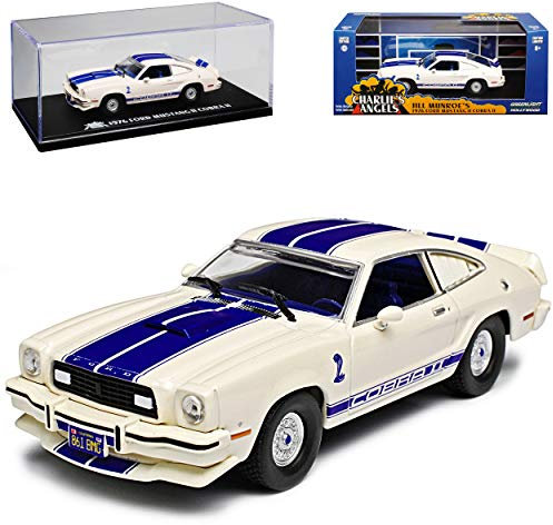 Ford Shelby Mustang II Cobra II Jill Munroe´s DREI Engel für Charlie 1/43 Greenlight Modell Auto