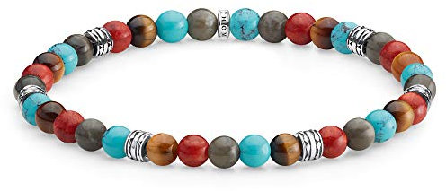 Thomas Sabo Armband Talisman bunt 925 Sterling Silber A1925-364-7-L19