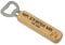 Happy 50th Gifts for Him, Dad, Grandad - PERSONALISED 18th, 21st, 30th, 40th, 60th Birthday Gifts for Men, Son, Brother, Uncle, Boyfriend - ANY AGE and NAME - CUSTOM Wooden Beer Drinks Bottle Opener