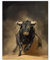 Blanriguelo Abstrakte Laufender Stier Bilder Gemälde Auf Leinwand Wandkunst Poster & Drucke Wohnzimmer Schlafzimmer Wohnkultur 60x90cm (60x90cm) Rahmenlos