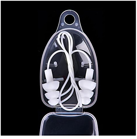 Bouchon D'Oreille 1pc Bouchons d'oreille universel souple natation en silicone Bouchons d'oreilles Accessoires de piscine Sports nautiques Natation oreille Plug-8 couleurs Bouchons D'Oreilles