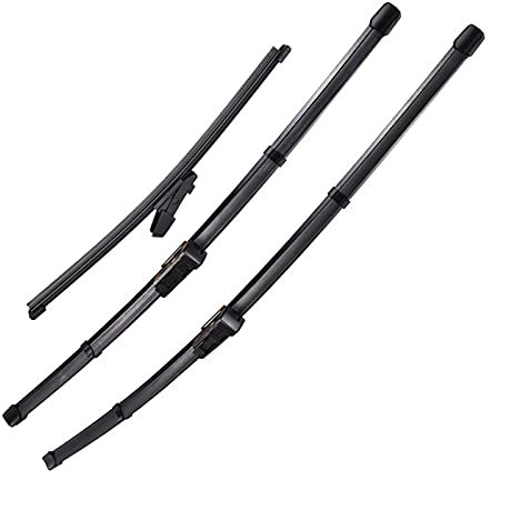 MCHNB 24 16 11 Vorne Hinten Scheibenwischer Set Für VW Für Polo 6R Schrägheck 2009 2010 2011 2012 2013 2014 2015 2016 2017 Auto-Styling