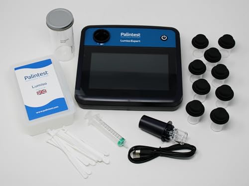Palintest - Lumiso Expert Photometer | Multi-Parameter Testing | Durable IP67 Waterproof Design | Touchscreen for Wet/Gloved Use | Data Logging & Traceability | Recycled Plastic Case