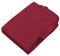 SETEX Feinbiber Spannbettlaken Melange, 90 x 200 cm großes Spannbetttuch, ca. 90% Baumwolle/ca. 10% Polyester, Bettlaken in Dunkelrot