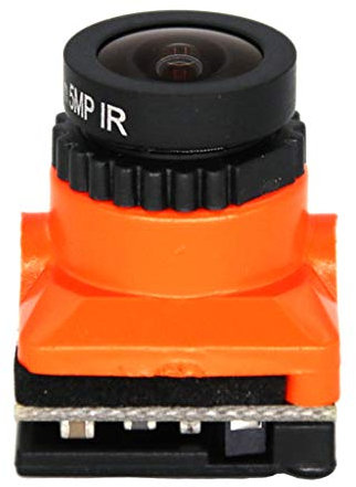 JoiJoy 1500TVL FPV-Kamera w/OSD für RC FPV Racing Drone Quadcopter Zubehör, orange,