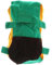 Grüner Mini-Wanderrucksack für Ken-Puppe, ideal für Outdoor-Aktivitäten