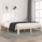 QJBSAVVA Massivholzbett, Jugendbett Daybed Gästebett Familienbett Geeignet für Büro Wohnungen Feriendomizil Wohnheim Kiefer 140x200 cm