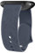 Wanme Gravé Floral Bracelets de Montre 20mm 22mm, Bracelets en Silicone Imperméables, Bracelet de Remplacement Réglable à Dégagement Rapide pour Homme Femme (Bleu Gris, 20mm)