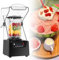 ZIXIAOS Quiet Commercial Blender (2000ml Container), 2200w Soundproof Cover Blender, With Digital Waterproof Touchpad and Quiet Sound Enclosure, Perfect for Kitchen, Fruits, Shakes, Smoothies