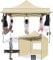 COBIZI Pavillon 3x3 Wasserdicht Stabil Winterfest mit Markisen und Seitenwänden,UV Schutz 50+ Popup Faltpavillon Partyzelt Pavillon Faltbar für Garten Camping Strand Hochzeit(3 mal 3m Khaki)