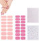 20PCS Smalto Adesivo per Unghie, Fogli Adesivi Copertura Completa Tinta Unita, Nail Stickers Full Cover Decalcomanie Con 2 Fogli Stickers Autoadesivi Decorazioni