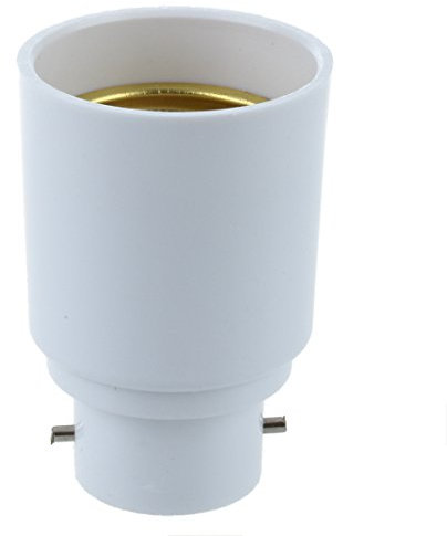 PPcdfre 2X vis E27 a culot a baionnette B22 ampoule lampe adaptateur convertisseur Socket base