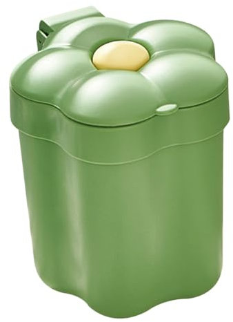 ULTECHNOVO Basura Forma De Flor Papelera Creativa Para Escritorio De Basura Pequeño Para Oficina y Hogar Práctico y Resistente De Limpiar