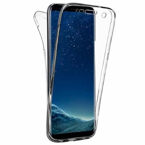 Funda Carcasa 360º para Apple iPhone 7 Plus 7G+ 4G, 360 Grados Gel TPU Resistente Full Body Delantera y Trasera Doble Cara Completa Entera Transparente FTST