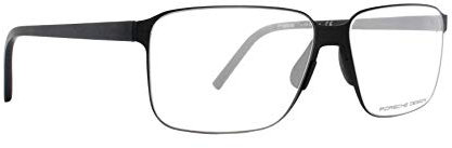 Porsche Design Brille (P-8313 A) Acetate Kunststoff - Metall schwarz matt