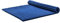 Leewadee Faltbare Bodenmatratze - Japanischer Rollbarer Futon - Tatami Faltmatte - Gästebett - Camping Matratze - Thai Massage Matte, Kapok Füllung, 190 x 145 cm, Blau