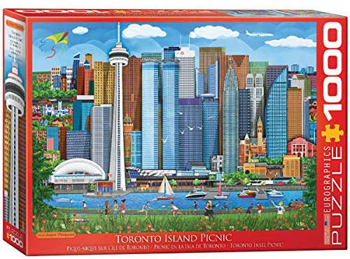 EuroGraphics Jasper Tompson Puzzle 1000 Teile Picknick Toronto Island