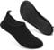 Mabove Chaussures Aqua, chaussures léger et durable pour la plage / Yoga exercice pour Hommes noir Xsp
