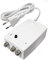 Amplificatore antenna TV da interno alimentatore switching di linea 2 OUT 20dB