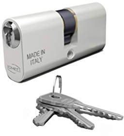 Omec 140/03 L Zylinder oval All, grau, 27 x 27, 54 mm