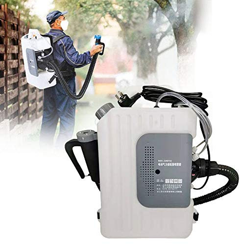 Pulverizador Eléctrico Portátil de 4.5L, Nebulizador Frío ULV, Velocidad de Flujo Ajustable, Distancia de Pulverización de 8M-12M Desde La Granja de La Escuela de La Empresa Hotelera del Hospital