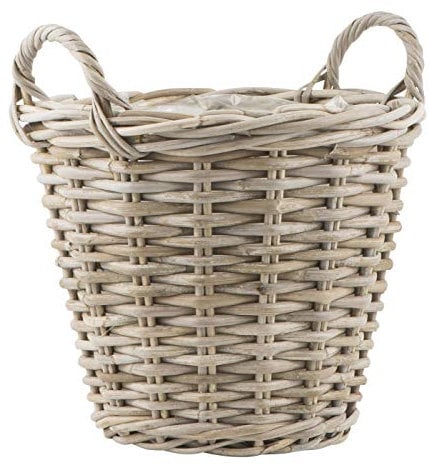 IB Laursen - Korb, Rattankorb - Rattan/Kunststoff - Farbe: Natur - 29 x 30 x 33 cm